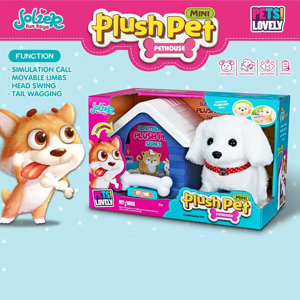 يت الحيوانات الأليفة المصغر – لعبة جرو إلكتروني تفاعلي