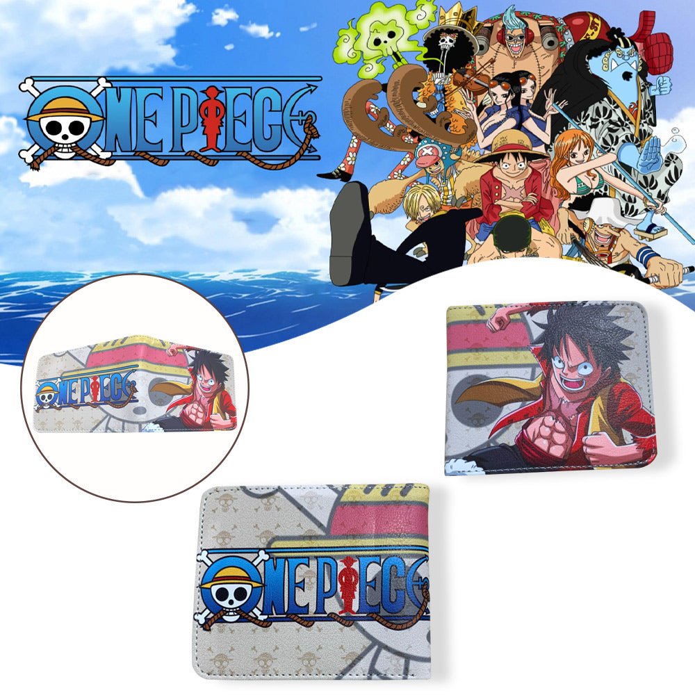 محفظة من الجلد الصناعي مطبوعة من قطعة واحدة لوفي30