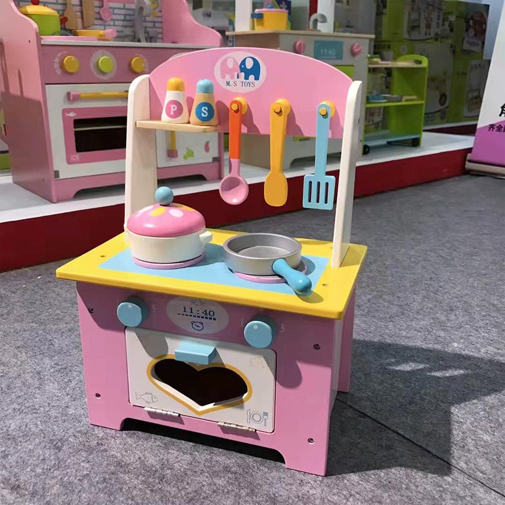 مطبخ ألعاب خشبي للأطفال