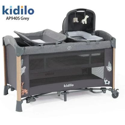 سرير أطفال Kidilo AP940S متعدد الاستخدامات