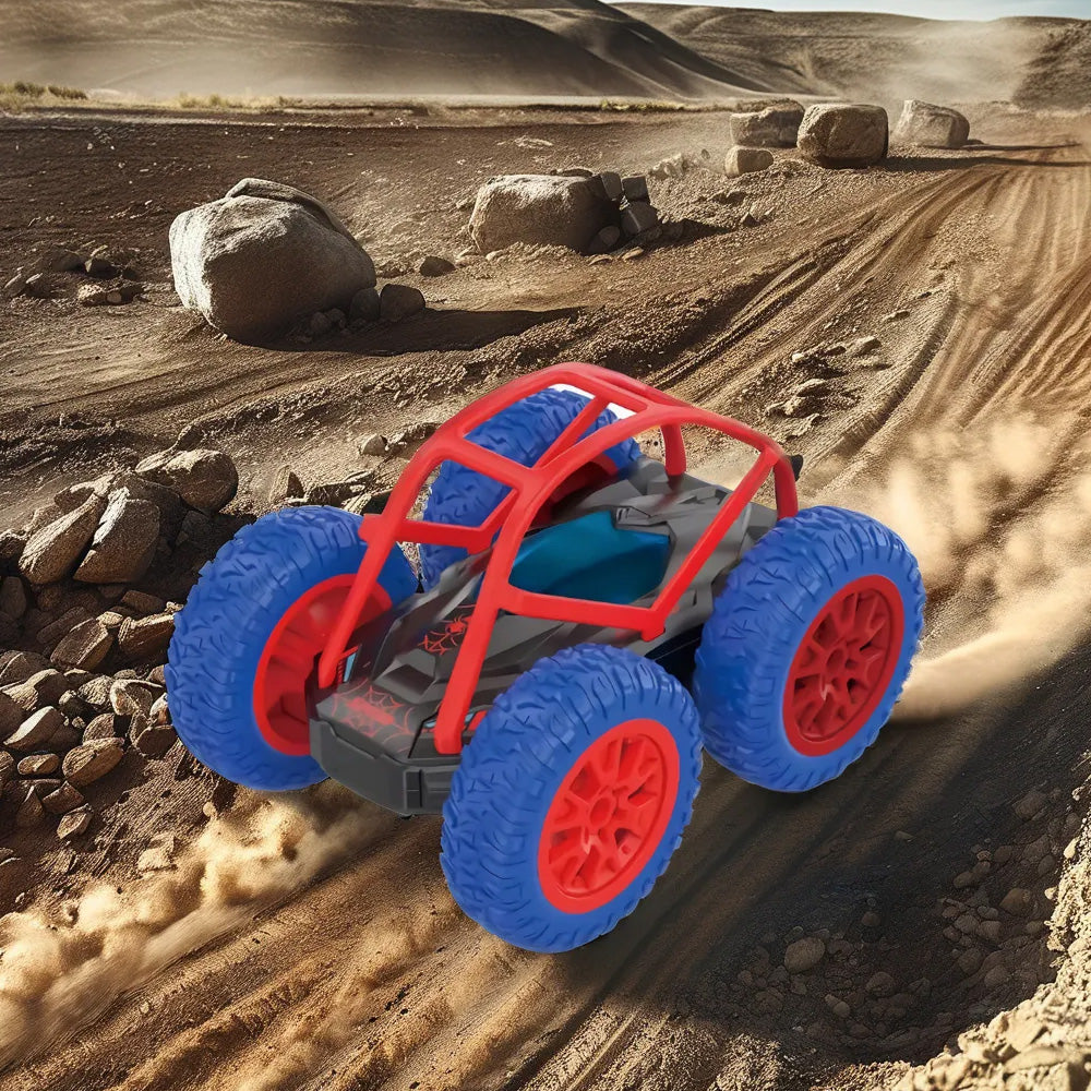 لعبة سيارة راقصة دوارة 360 درجة، هدية للأطفال، لون أحمر