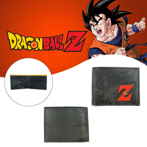 محفظة Dragonball Z Goku Metal Badge "Z" ثنائية الطي45