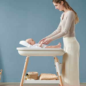 طاولة استحمام وتغيير حفاضات متعددة الوظائف للأطفال