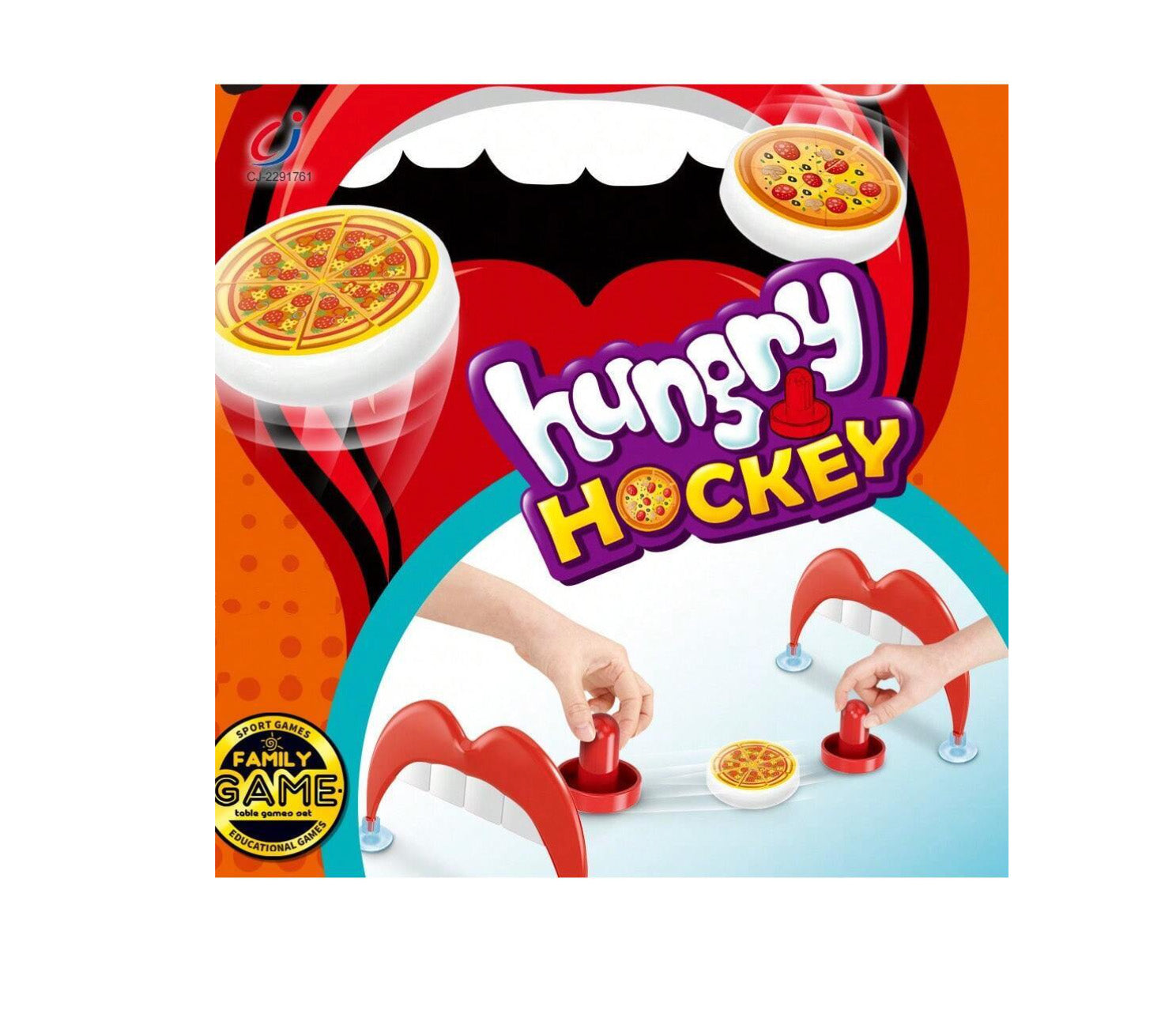 Table game pizza ice hockey