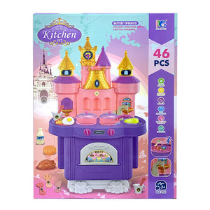 طاولة مطبخ صغيرة على شكل قلعة