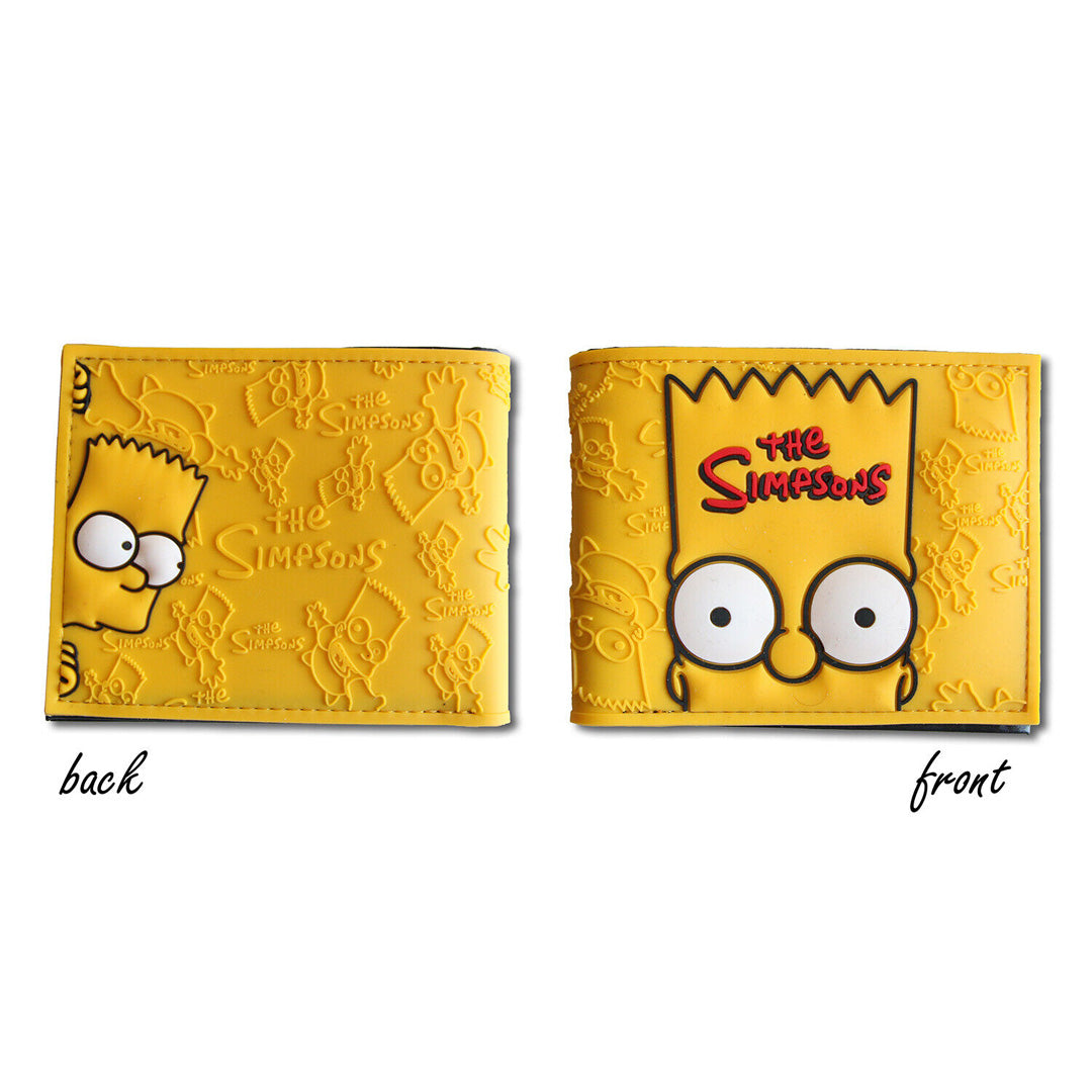 New Bart Simpson plastic wallet