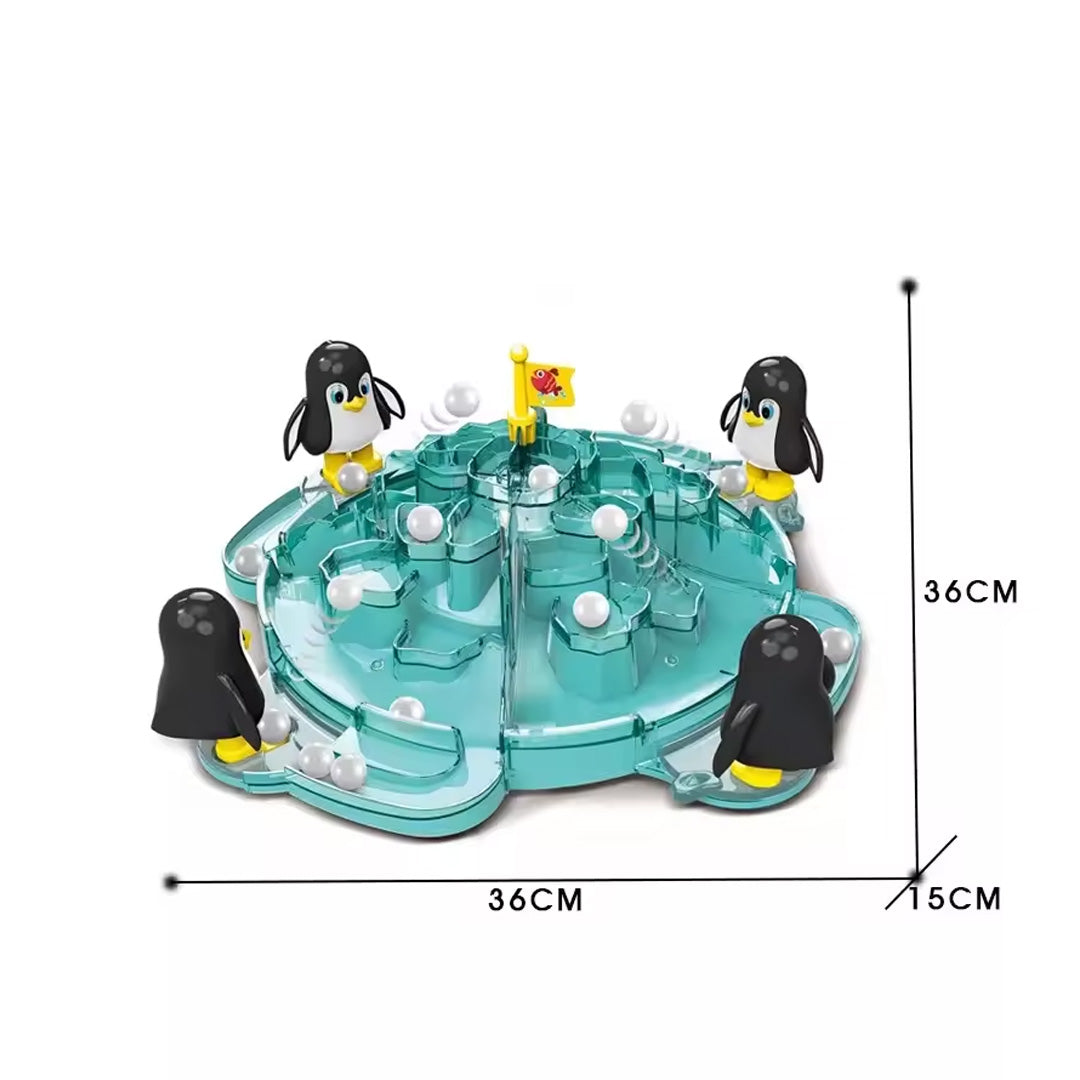 Penguin game on the table