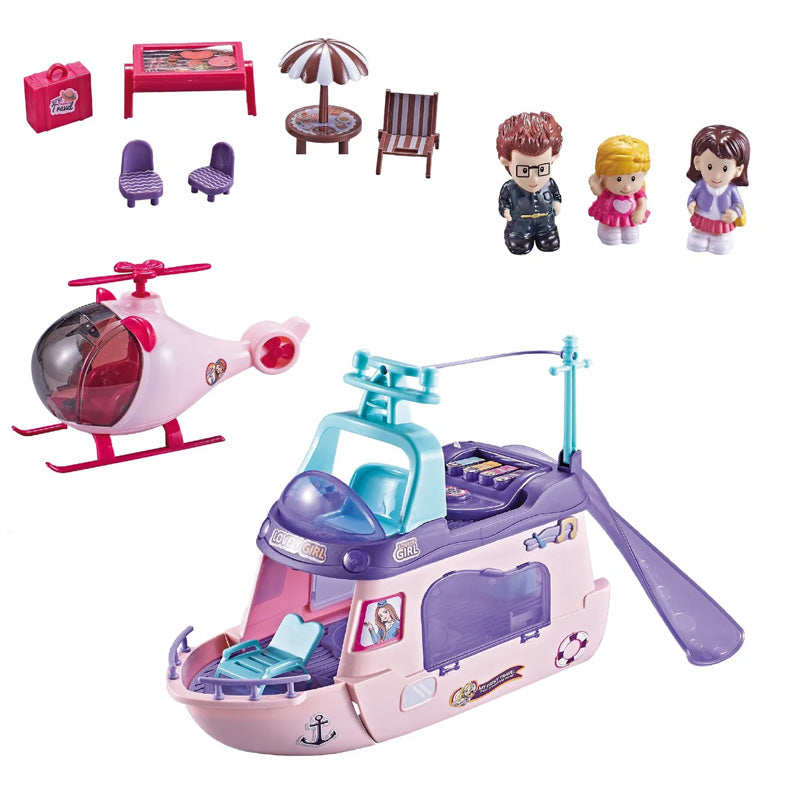 ألعاب اليخوت والطائرات المروحية العصرية للأطفال