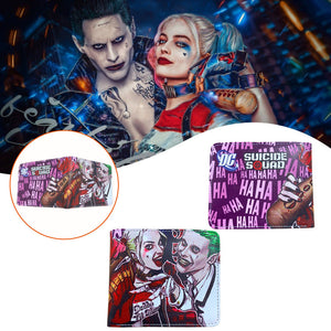 محفظة جوكر وهارلي كوين من الجلد الصناعي30