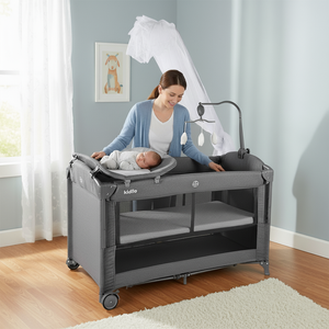 سرير متعدد الوظائف مع حباسة