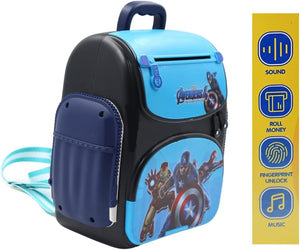 Coin collection box with digital password for kids