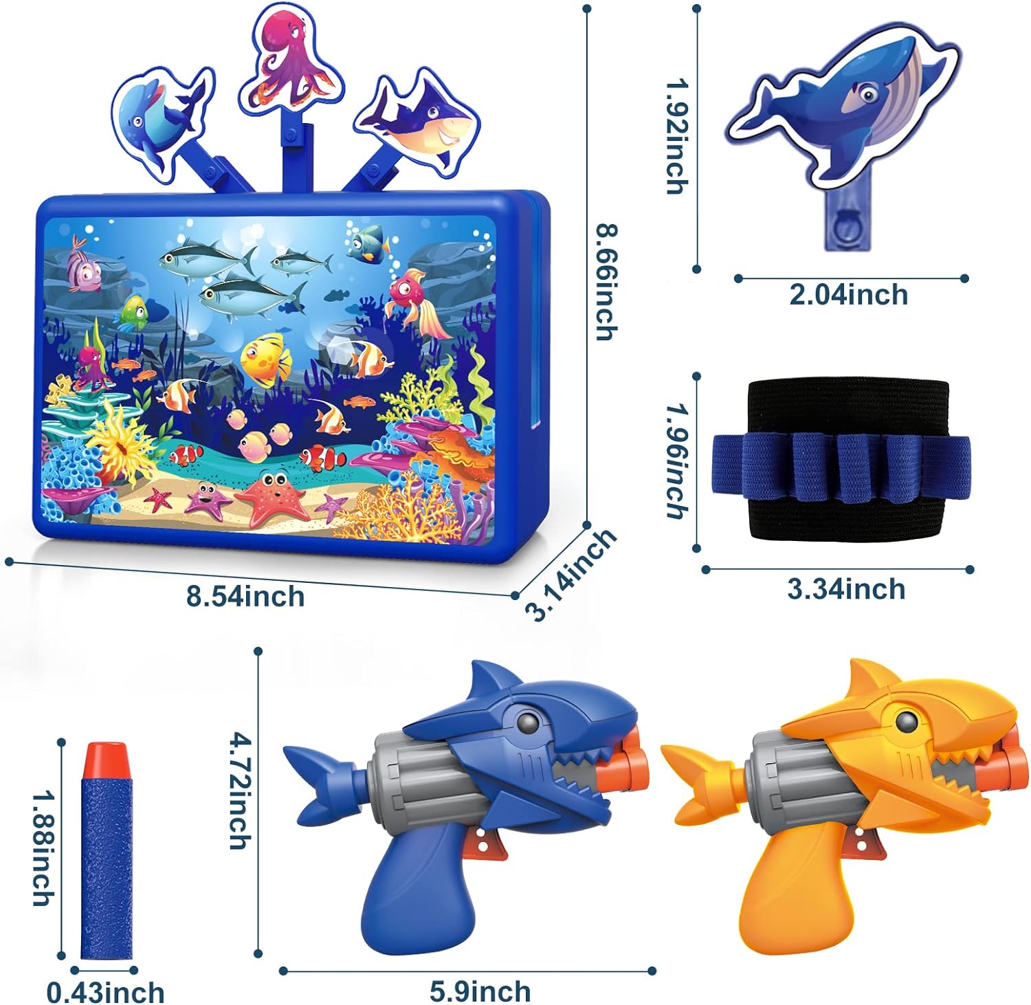 Aquarium shooting game 