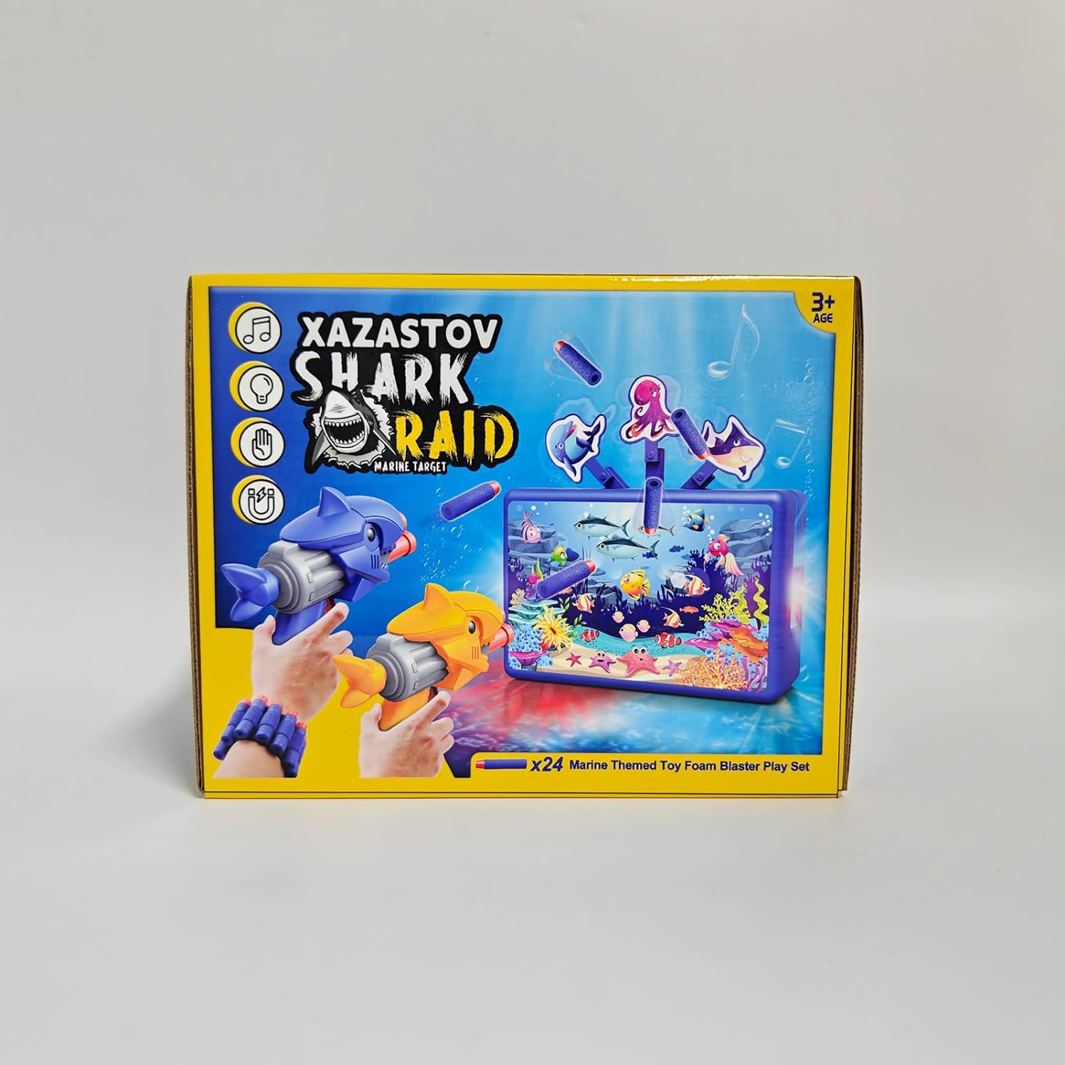 Aquarium shooting game 