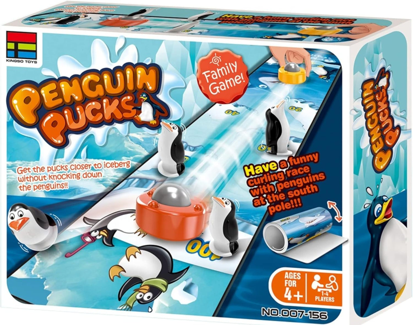 Penguin Carrier للأطفال والكبار، لعبة