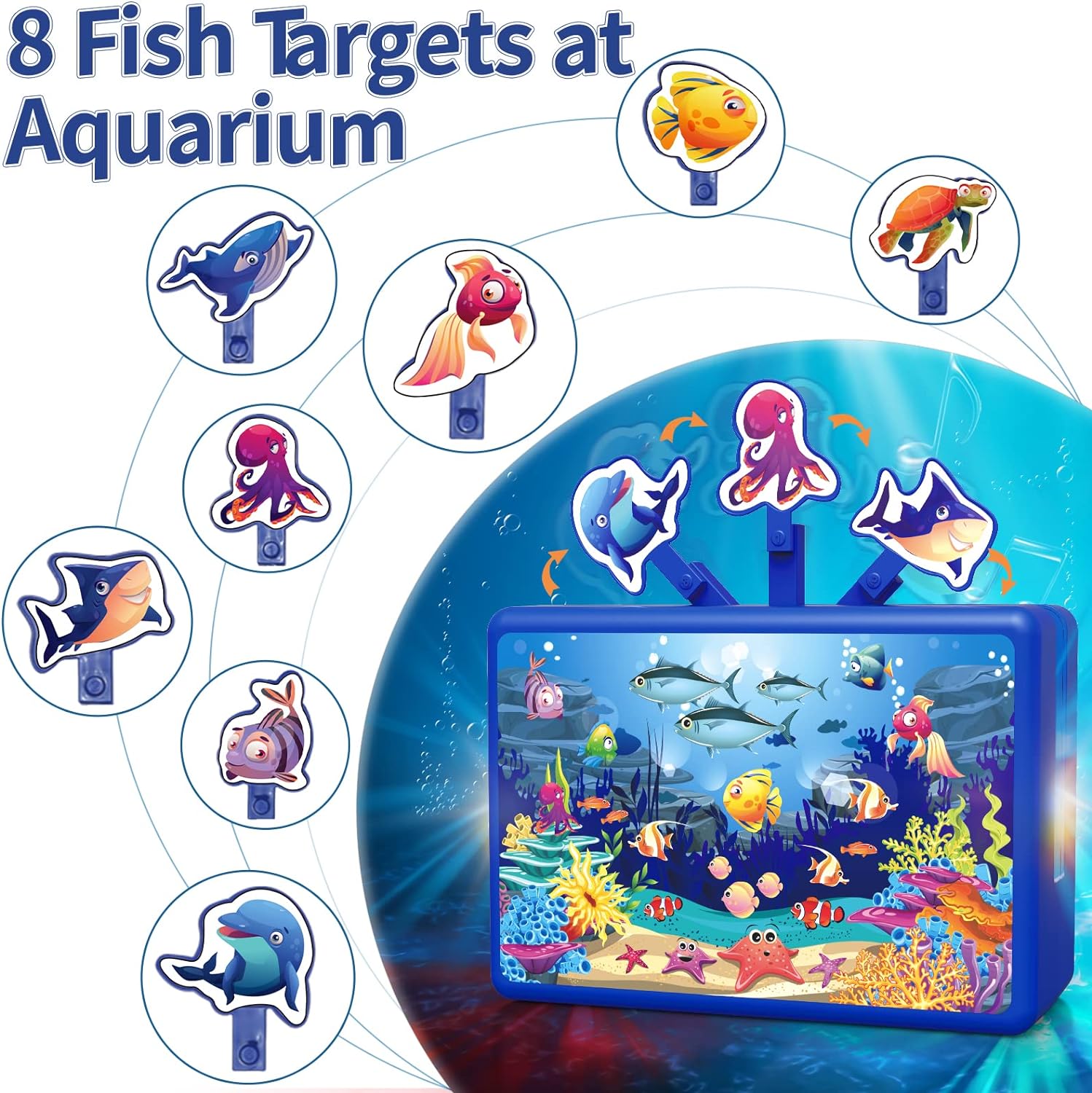 Aquarium shooting game 