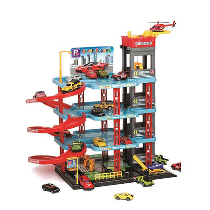 مجموعة ألعاب بناء السيارات الفاخرة للأطفال