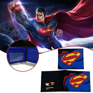 محفظة جلدية بشعار سوبرمان 23