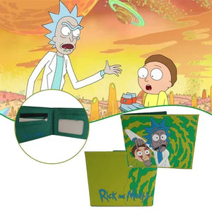 محفظة جلدية صدمت ريك ومورتي 11