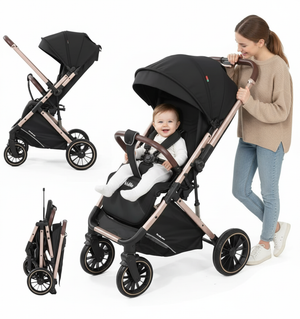 عربة اطفال يعجلات مرنة ومقعد مريح