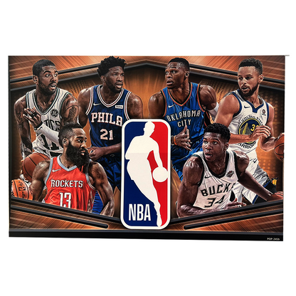 بوستر نجوم دوري (8 بوسترات متنوعة) NBA - تصميم مميز للاعبين الأسطوريين