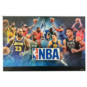 بوستر نجوم دوري (8 بوسترات متنوعة) NBA - تصميم مميز للاعبين الأسطوريين