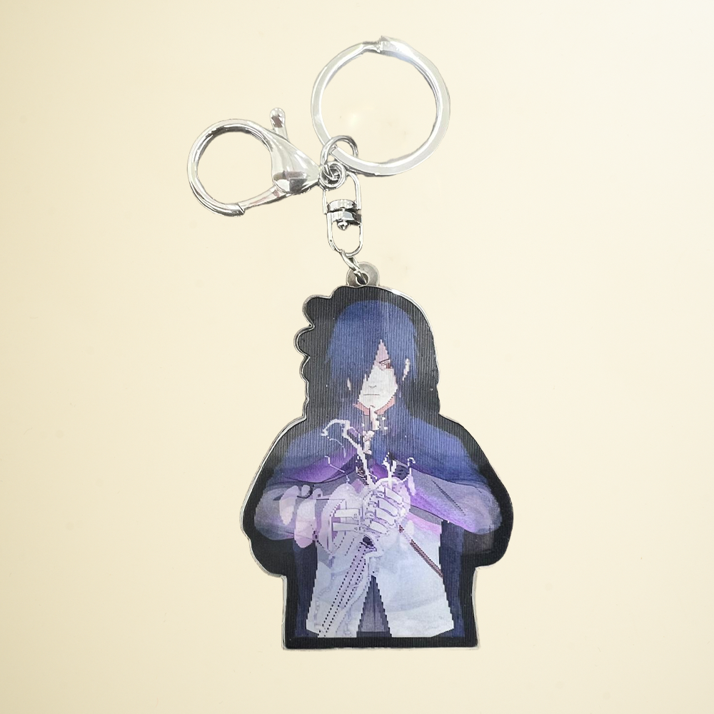 ميدالية ثلاثية الأبعاد لشخصية ساسكي أوتشيها  (Sasuke Uchiha)
