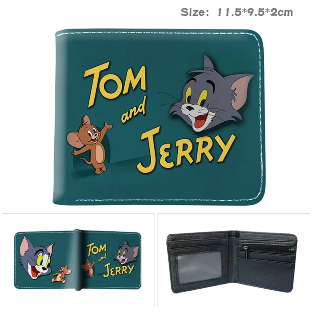 Tom and Jerry leather wallet