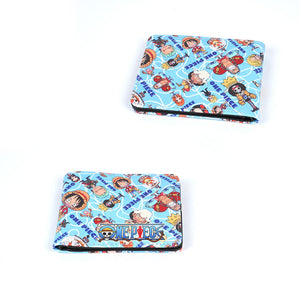 محفظة أنمي ون بيس – تصميم ملون بشخصيات لوفي وطاقم القراصنة6