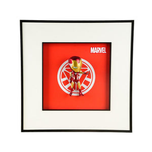 إطار فني لشخصية آيرون مان سم بتصميم ثلاثي الأبعاد من مارفل