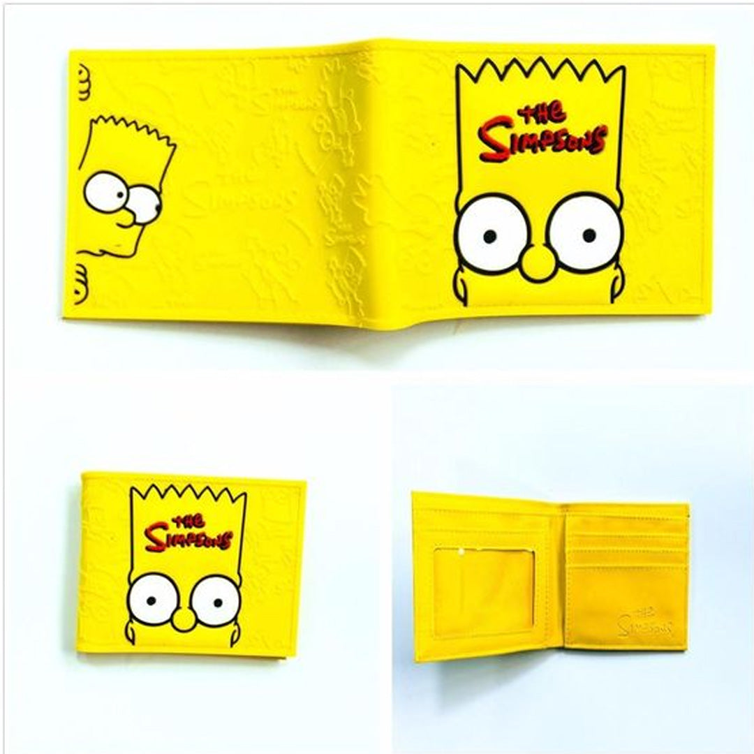 New Bart Simpson plastic wallet