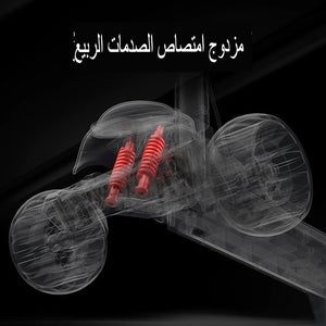 سكوتر كهربائي للأطفال بثلاث عجلات بتصميم سبايدر مع أضواء وموسيقى