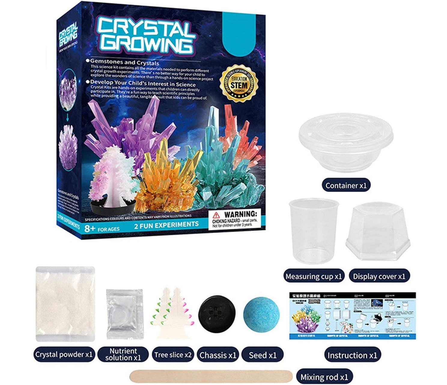 Box of Crystal Grow Kit 