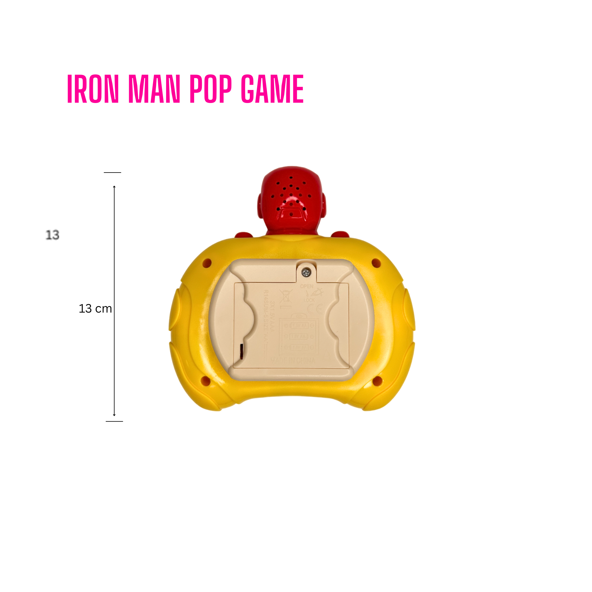 TO-POPGAMEIRON - لعبة Iron Man Pop Push